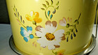 1960 s Unbranded 4-pc  Metal Yellow   Cake pie  Carrier  Free Shipping  