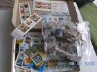 Estate  Stamp Wonder Box World Approx 10000 Stamps Off Paper Blocks  Sheets