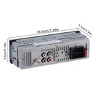 Vintage Car Fm Radio Mp3 Player Bluetooth Usb Classic Stereo Audio Receiver Aux