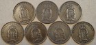 Sweden  Two Ore 1879 82 86 89 90 99  1900 Mid Grade As Pictured 