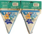 The Pioneer Woman Decorative Banner Floral Blue red  Yellow 60 In  Set Of 2