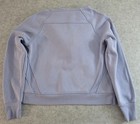 Danskin Youth Lavender Purple Half Zip Hoodie Fleece Athletic Jacket - S