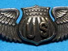 Wwi  U s  Air Service  Pilot Wing  Badge  G w  Haltom  Ft  Worth  Tx  Original