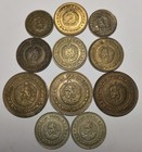 Old Bulgaria Coin Lot - 1962 - 1990 - 11 Vintage Bulgarian Coins         