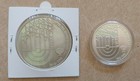 Israel 1992 2 New Sheqalim  1 New Sheqel  Bnai Brith  2 Coins - Proof bu Silver