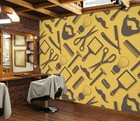 3d Retro Art A233 Hair Cut Barber Shop Wallpaper Wall Mural Self-adhesive Vera
