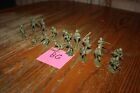 Marx Army Battleground 16-piece Lot Of Vintage American Soldiers Tank Bg - Mpc