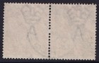 2d Orange Kgv Single Wmk Pair  perth   vg-fine Used  Western Australia Cds  Sg62