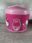Hello Kitty Rice Cooker Pink Sanrio 2012 Cute Kitschy Kitchen Appliance  read 