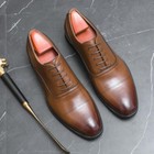 Mens Faux Leather Lace Up Oxfords Casual Formal Work Business Wedding Shoes Size
