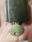 Vintage Wards Master Quality Brass Pad Lock Padlock W  Key - 5 Pin Tumbler