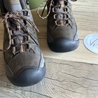 Keen Men s Targhee 3 Mid Height Waterproof Hiking Boots Black Olive Golden Brown