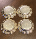 Lot Of 4 Vintage Sanborns Mexico Sterling Silver Trinket Dishes 3    181 80 Grams