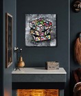 Sixttart Banksy Canvas Wall-art For Bedroom - Street Graffiti Wall Art Abstra   