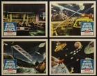 Battle In Outer Space 1960 Original 8 Lobby Card Set 11x14 Ishiro Honda Toho