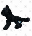 Rare Kookeys Black Cat Blue Eyes  10    Stuffed Plush No Code