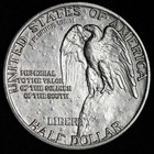 1925 Stone Mountain Silver Half Dollar Bu