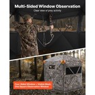 Uimoso 6-7 Person Portable Hunting Blind Ground Deer Duck Blind W carrying Bag