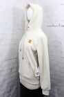 Billabong Saturday Full-zip Sherpa Fleece Hoodie  Women s Medium  White Cap New