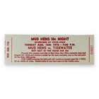 1976 Toledo Mud Hens Tidewater Tides Coca-cola Detroit Tigers Baseball Tickets