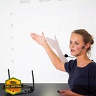 Pyle Pdwm2145 Dual Wireless Mic System Lav Headset Karaoke Dj