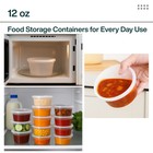 Heavy Duty  12oz Pp Deli Container With Lid  240pc  24 20 