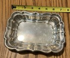 Vintage Read   Barton Windsor X958b Sterling Silver Tray No Monogram Nice  Read 