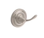 Greenwich - Double Robe Hook Satin Nickel Finish - Free Shipping Wbuyitnow 