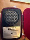 Vintage 1970s Weston Master 6 Light Meter Model S461 6   Red Velvet Case