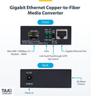 Startech Single-mode  sm  Lc Fiber Media Converter For 10 100 1000 Networks  Sta