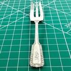 Antique Gorham Old Baronial Sterling Silver Salad Dessert Fork 1908 Patent