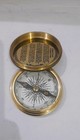 Vintage Nautical 2 5  Solid Brass Compass - Antique Style Maritime Pocket Gift