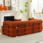 Folding Sofa Bed   Convertible Futon Sleeper Couch   Modern Floor Mattress      
