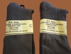 New Military Cushion Sole Wool Socks U s a Made Od Green Large 2 Pairs