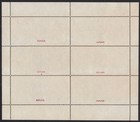 Germany 1945 Sbz Thuringen Christmas Ss Sheet Mnh Reproduction Stamp Sv-