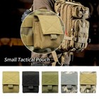 Tactical Mini Belt Pouch Multi-purpose Small Battery Case Compact Storage Pack