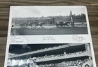 Vintage 1953 Horse Racing    my Nurse    Photo Black   White Ephemera As-is 