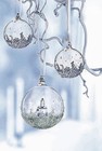 Nib Swarovski Christmas Ball 2017 With Candle Inside Crystal Ornament  5241591