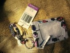 Vera Bradley Lighten Up Zip Badge Holder Case And Lanyard Vineyard Floral Nwt