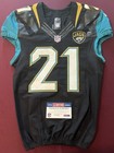 Toby Gerhart Jacksonville Jaguars Nfl London Game Used Jersey 10 25 15 Vs Bills