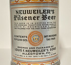 Neuweilers Pilsener Beer Crowntainer Cone Top Can Irtp Allentown Pa Wow