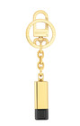S t  Dupont Cigar Puncher With Keychain  Black   Gold  003282p  New In Box