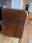 Silvertone Model 6200 6206c Vintage Wooden Tabletop Tube Radio Restored Works