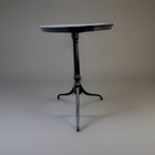 Antique Federal Sheraton Tilt Top Table With Painted Surface   Design  C 1800