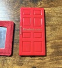 Elizabeth Arden Red Door Compact Makeup Mirror W  Red Case Pouch