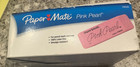 Papermate 70520 Pink Pearl Erasers  Medium  Latex Free  Box Of 24