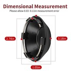 4x Center Hub Wheel Cap 1523153-655 For Polaris General 1000 Xp Rzr Turbo Xp S 4