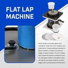 Hi-tech Diamond 6  All-u-need   Glass Crystal Grinding Polishing Lap Machine