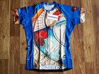 New Louis Garneau Giro Bella Women Bike Cycling Jersey - L Large - Short Sleeve