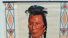 Vintage Great Northern Railway 1958 Winold Reiss Spider Blackfeet Calendar